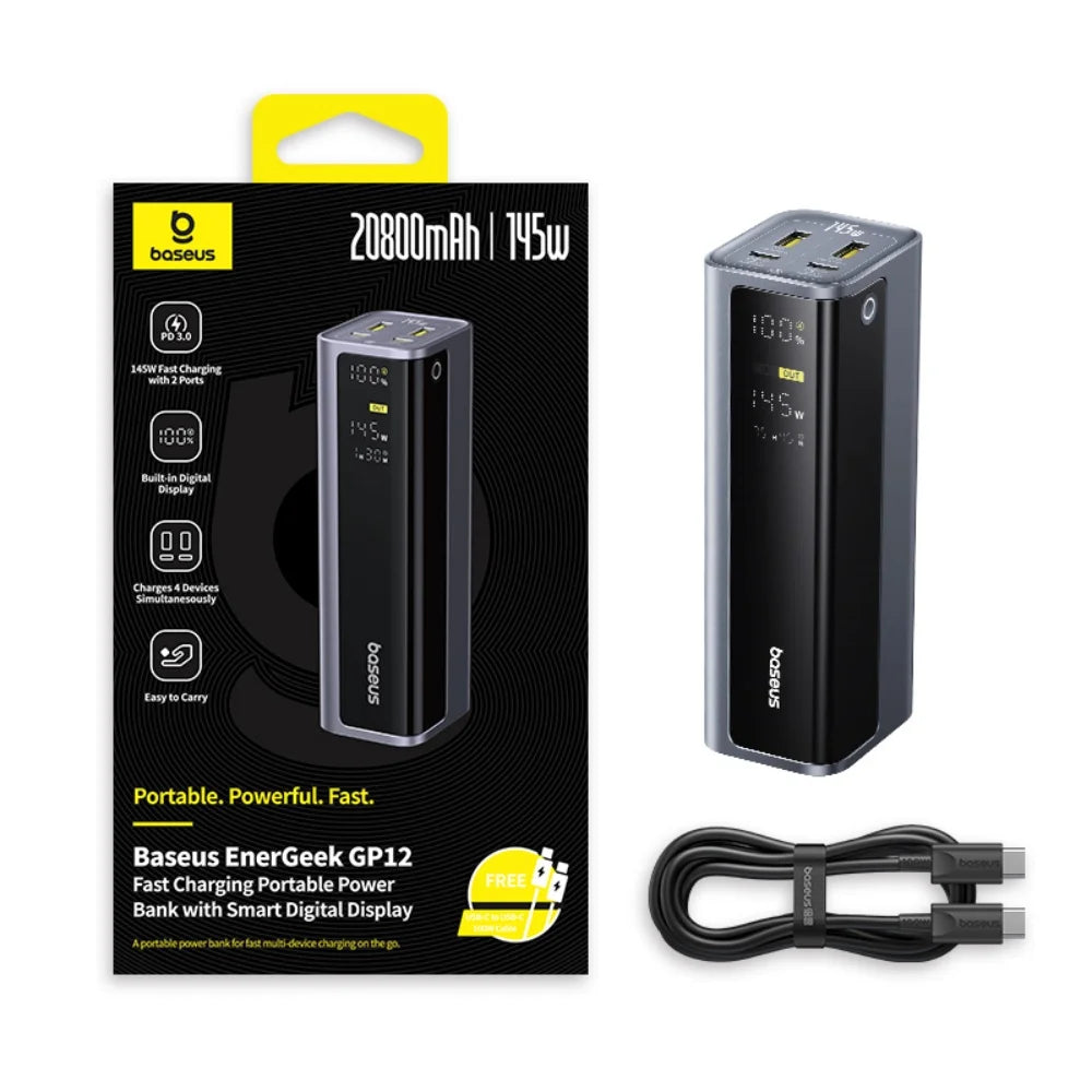 Baseus 145W Power Bank 20800mAh