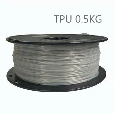 TPU Flexible Filament – 1.75mm Shore 95A Rubber-Like 3D Printer Filament