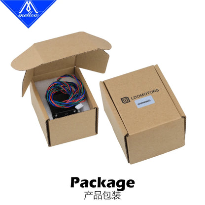 Mellow LDO Super Motor Nema17 42STH48-2804AC – 48mm High-Torque Stepper for Voron / VzBoT / Ender 5 / Prusa