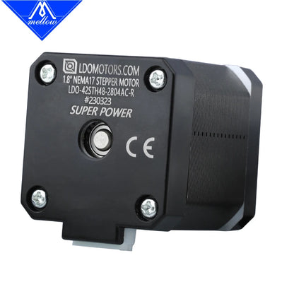 Mellow LDO Super Motor Nema17 42STH48-2804AC – 48mm High-Torque Stepper for Voron / VzBoT / Ender 5 / Prusa