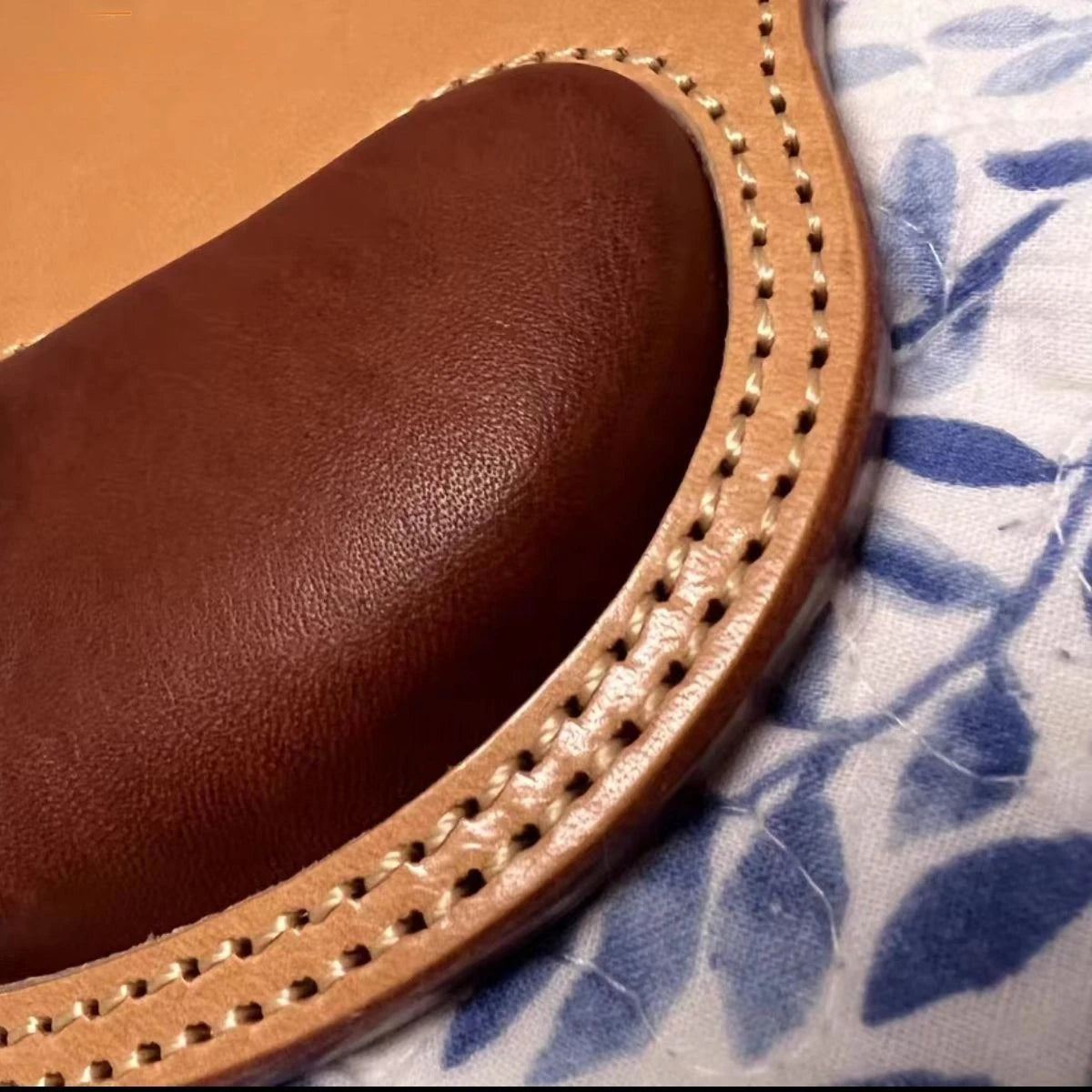 Leather Wrist Rest Mouse Pad