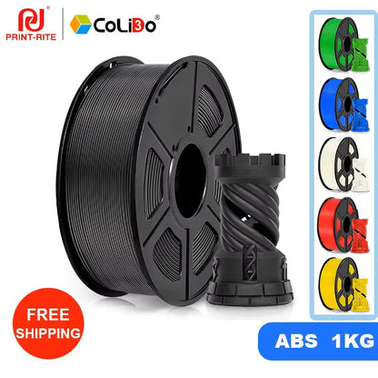 ABS Filament 1.75mm – 1kg Spool for Most FDM 3D Printers