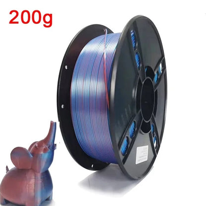 EasyThreed Dual Color Silk PLA Filament 1.75mm – 1kg Multicolor for FDM 3D Printers