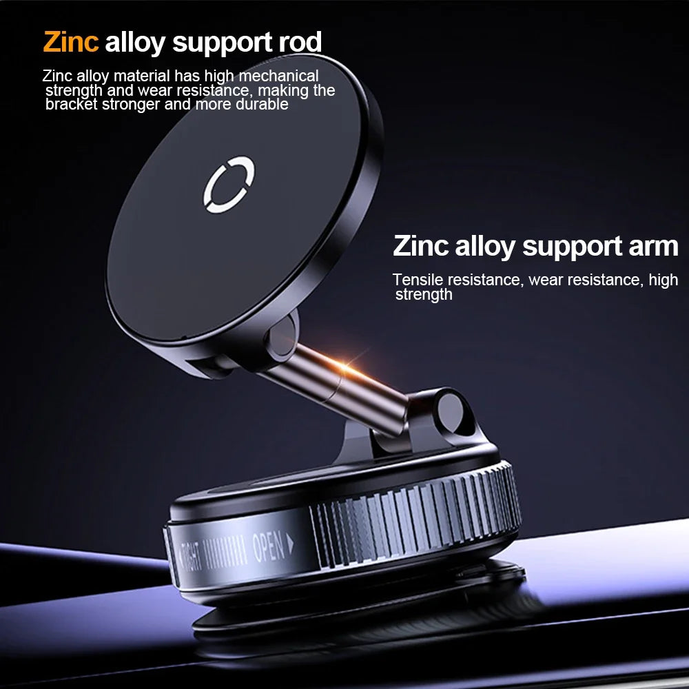 Magnetic Phone Mount with Wireless Charging