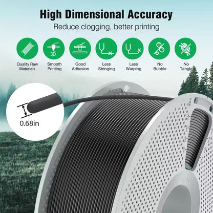 SUNLU ASA Filament 1.75mm – 1kg UV-Resistant Spool for FDM 3D Printers