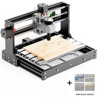 TTC3018 CNC Router & Laser Engraver – Desktop 3-Axis Milling Machine