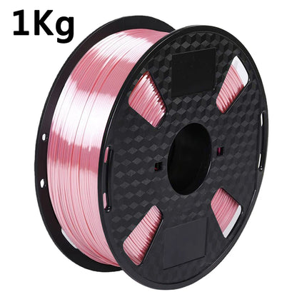 Silk PLA Filament – 1.75mm Shiny Metallic Finish 3D Printer Filament