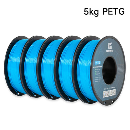 Geeetech PETG Filament 1.75mm – 5kg Vacuum Packed Colorful Spool for FDM 3D Printers
