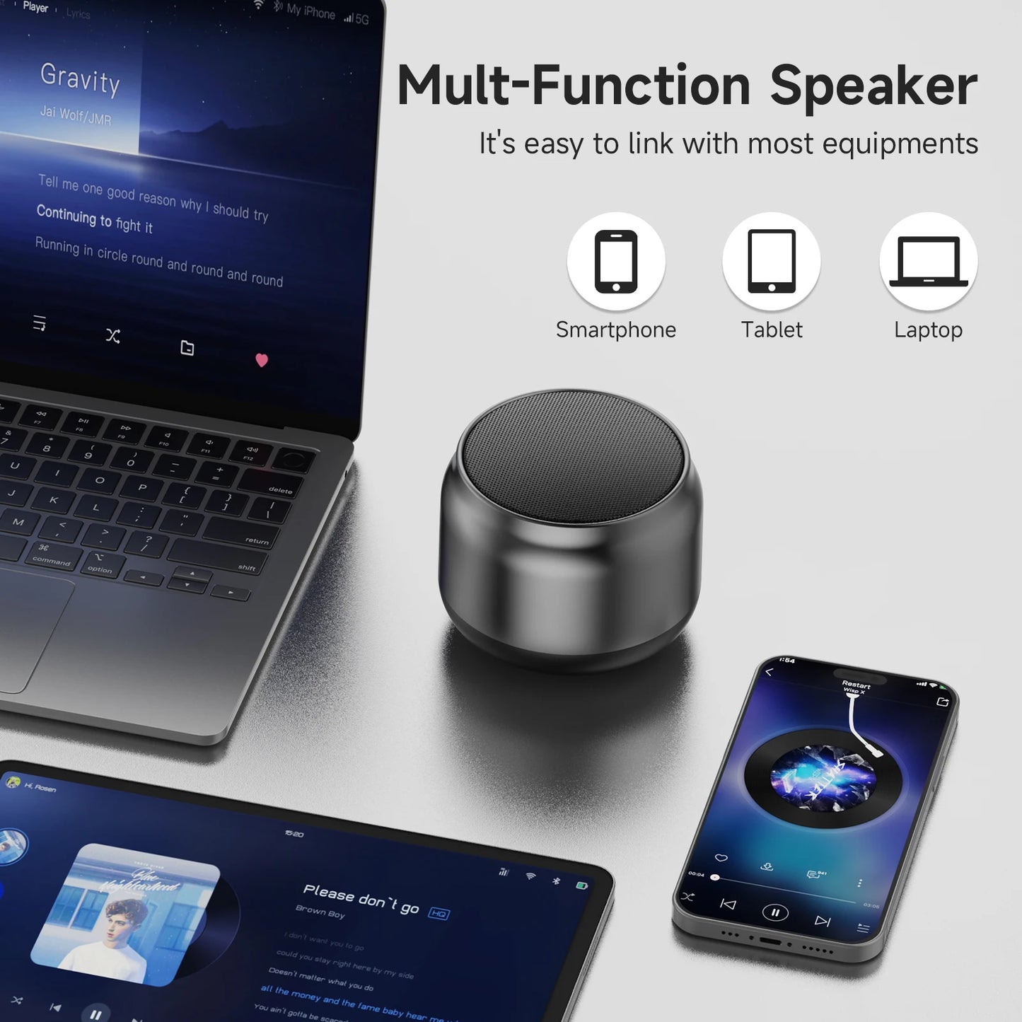 Portable Bluetooth Speaker V5.3