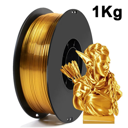 EasyThreed Silk PLA Filament – 1.75mm 250g Shiny Finish