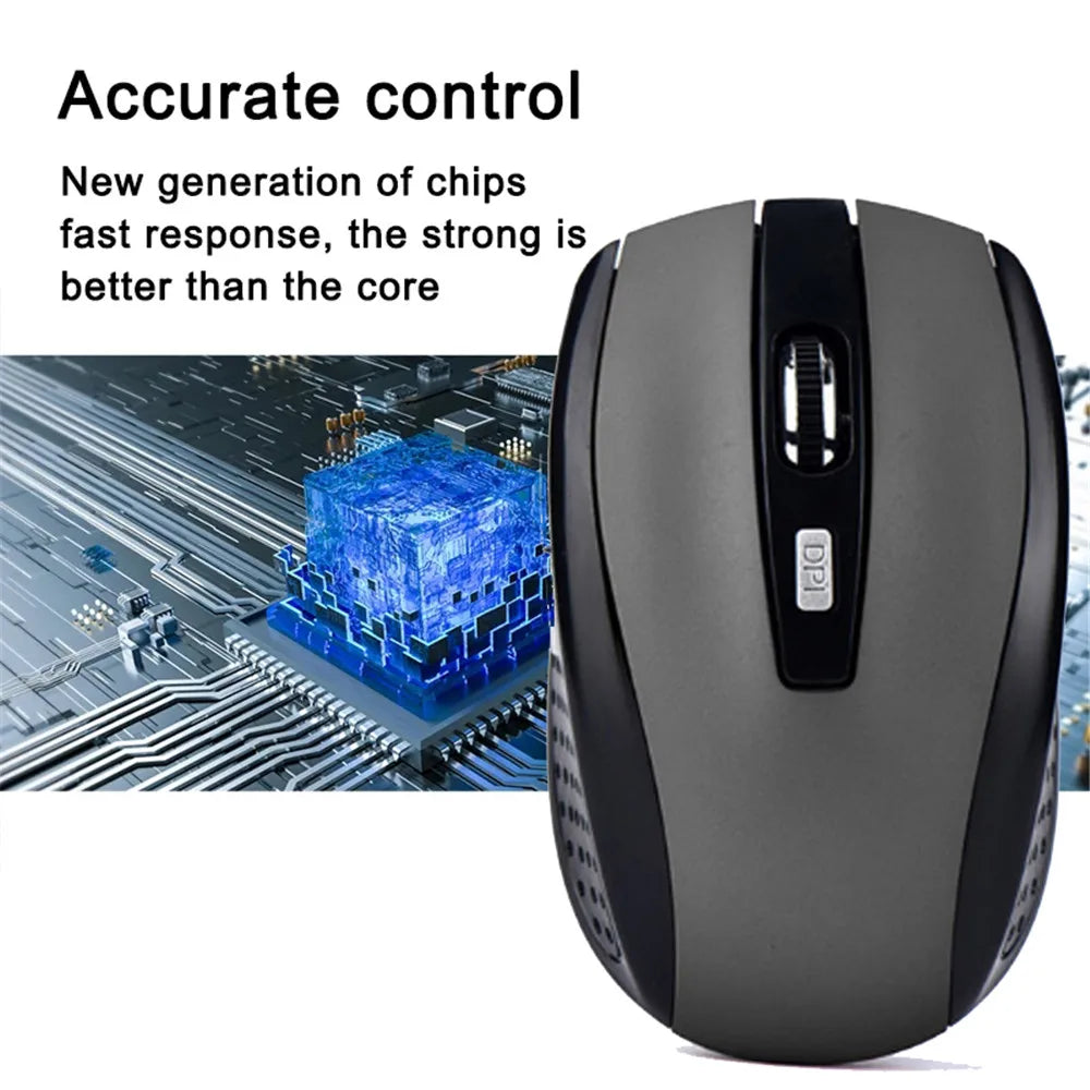 Slim Wireless Optical Mouse