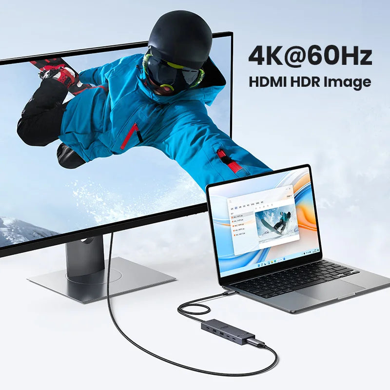 UGREEN USB-C Docking Hub 4K HDMI PD100W