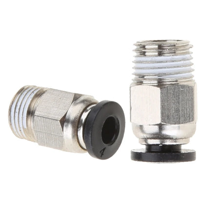 PTFE Tube & PC4-M6 / PC4-M10 Connector Set – Bowden Fitting Kit for 3D Printers