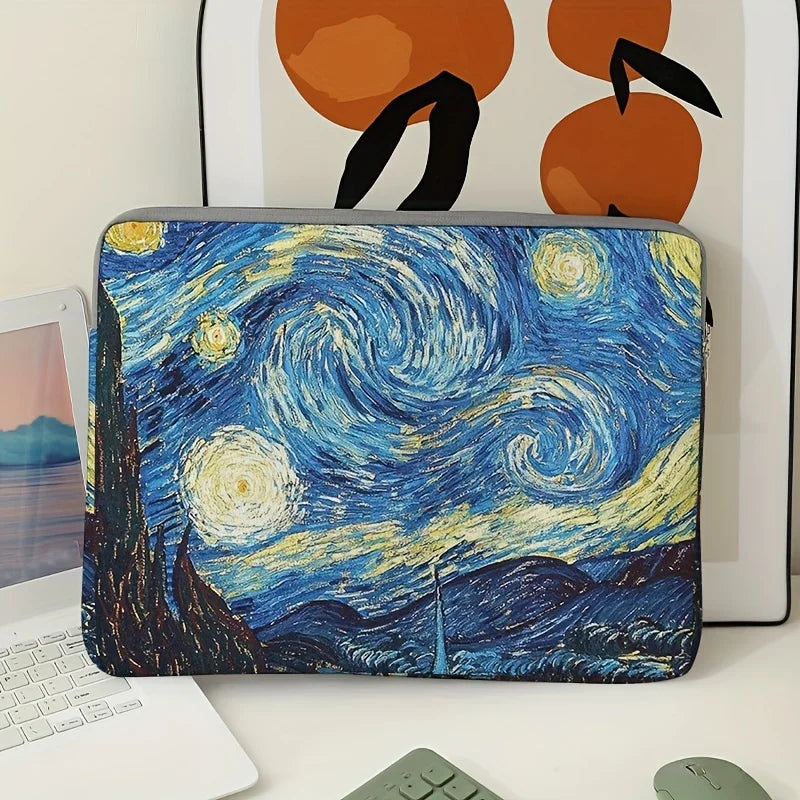 15" Laptop Sleeve (Van Gogh Starry Sky Pattern)