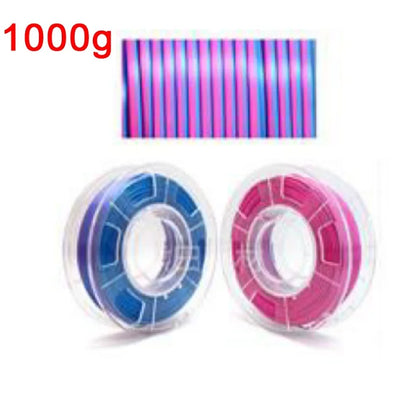 EasyThreed Dual Color Silk PLA Filament 1.75mm – 1kg Multicolor for FDM 3D Printers
