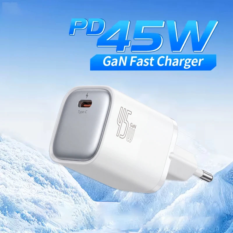 45W GaN USB-C Wall Charger