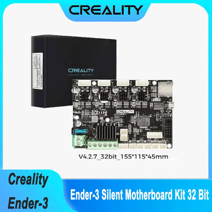 Creality Ender 3 Silent Mainboard Kit – 32-Bit V4.2.7 TMC2225 STM32 Upgrade Motherboard