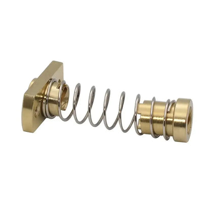 Z-Axis T8 Anti-Backlash Spring Nut – Brass Elimination Gap Nut for Ender 3 / CR-10 / Tornado 8mm