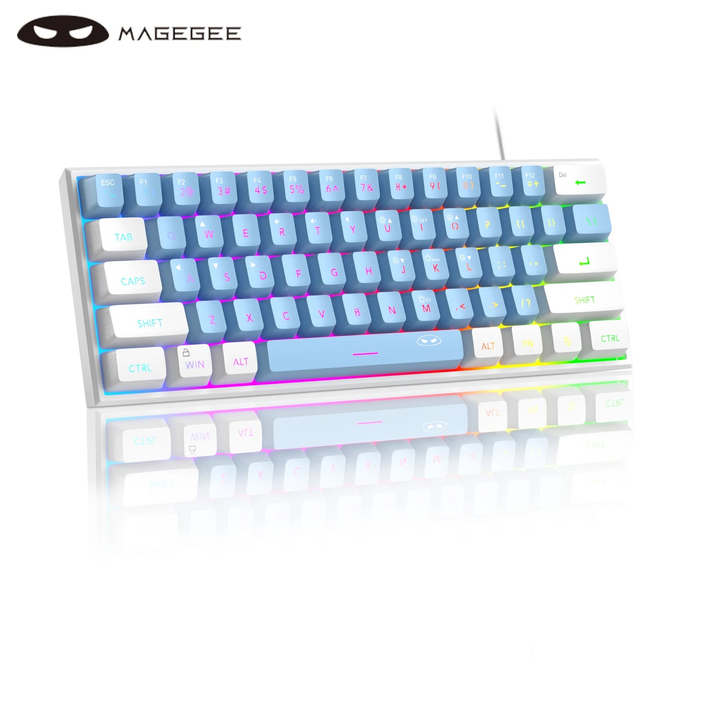 MageGee 60% RGB Gaming Keyboard