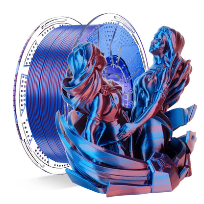 Conjure PLA 1.75mm Black Red Dual Color Filament 1KG