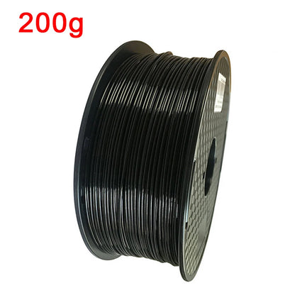 Black TPU Flexible Filament 1.75mm – 100g / 250g Soft 95A for FDM 3D Printers