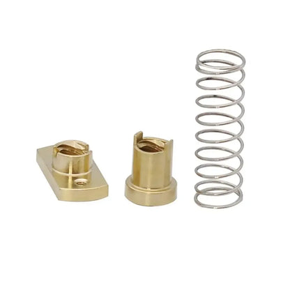 Z-Axis T8 Anti-Backlash Spring Nut – Brass Elimination Gap Nut for Ender 3 / CR-10 / Tornado 8mm