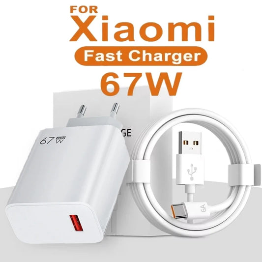 67W GaN Fast Wall Charger