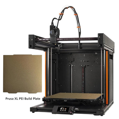 Prusa XL Build Plate – Double-Sided Powder Textured PEI Spring Steel Sheet 365x365mm