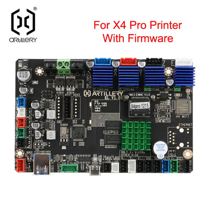Artillery X4 Pro / X4 Plus Mainboard – 32-Bit Klipper Motherboard Direct Replacement