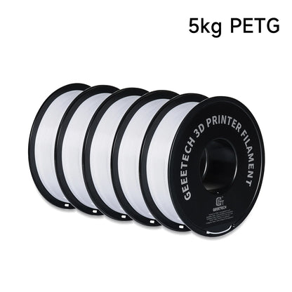 Geeetech PETG Filament 1.75mm – 5kg Vacuum Packed Colorful Spool for FDM 3D Printers