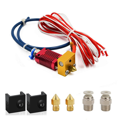 Creality MK8 Hotend Kit 24V – Assembled Extruder Head with 0.4mm Nozzle for Ender 3 / Pro / V2