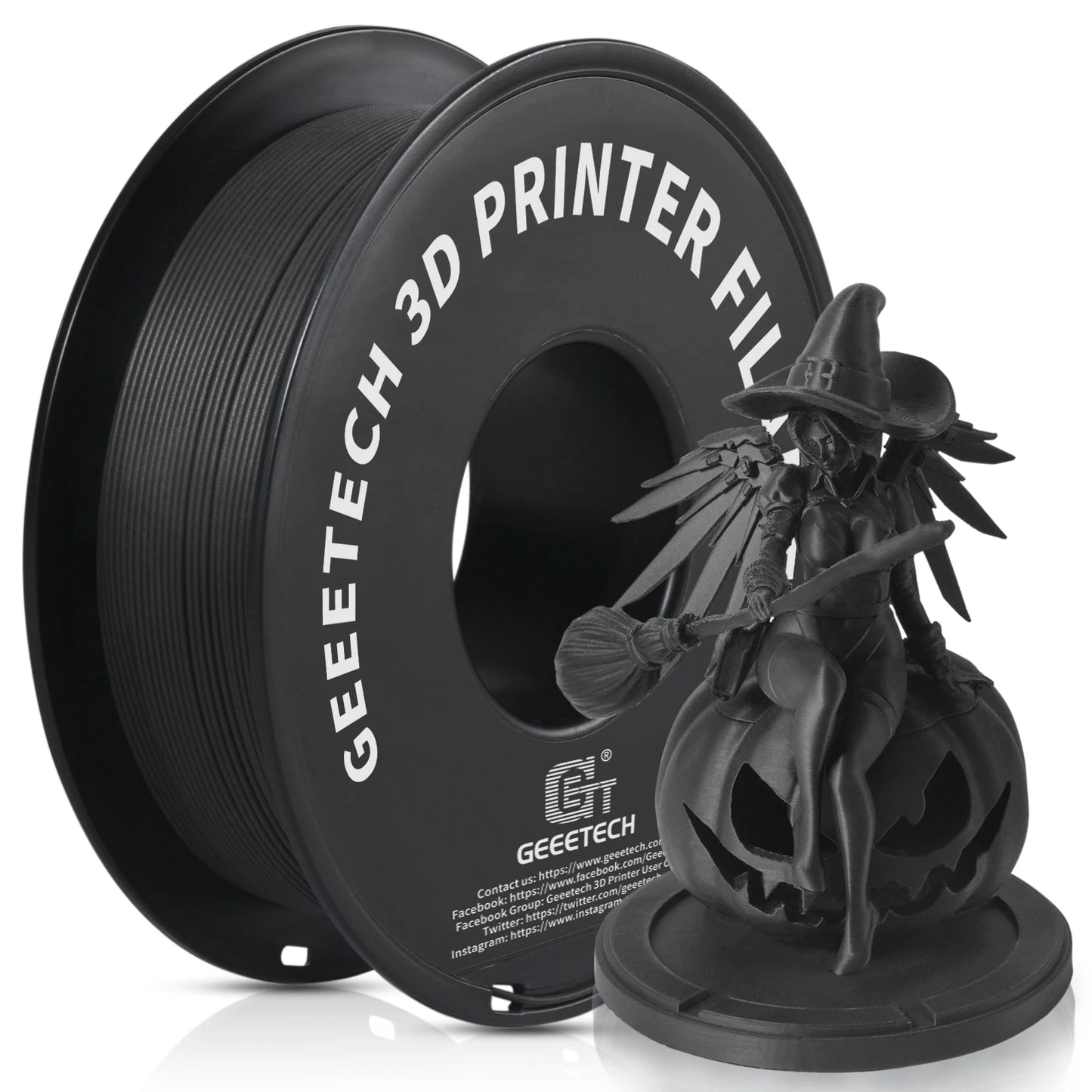 Geeetech Matte PLA Filament 1.75mm – 1kg Spool Vacuum Packed for FDM 3D Printers