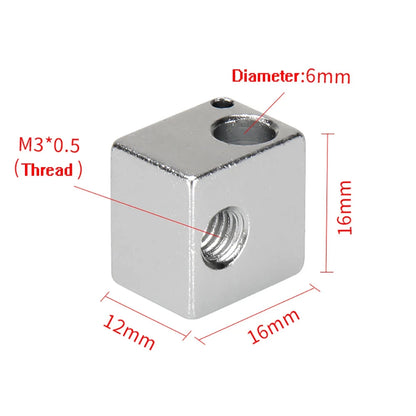 V5 Silicone Heated Block Cover Set – 5 or 10pcs for MK8 / V5 Hotend