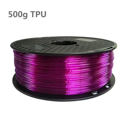 TPU Flexible Filament – 1.75mm Shore 95A Rubber-Like 3D Printer Filament
