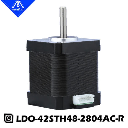 Mellow LDO Super Motor Nema17 42STH48-2804AC – 48mm High-Torque Stepper for Voron / VzBoT / Ender 5 / Prusa