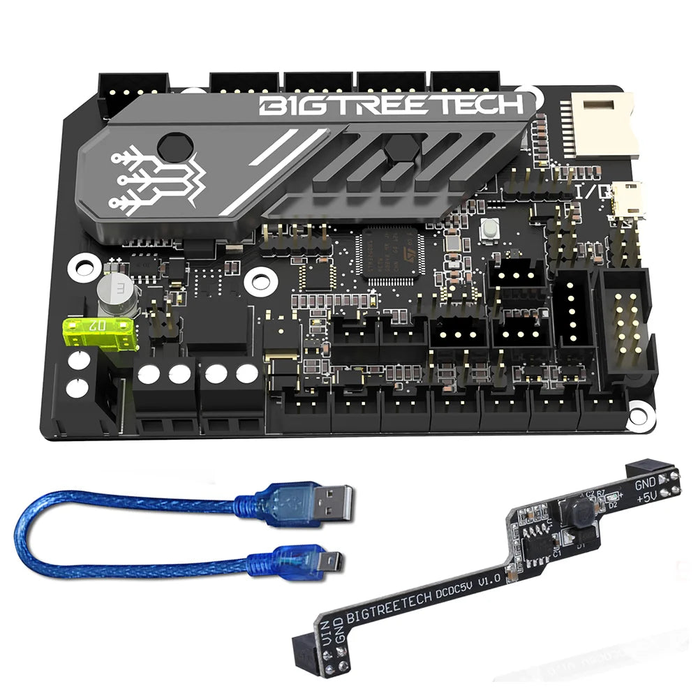 BIGTREETECH SKR Mini E3 V3.0 – 32-Bit Motherboard with TMC2209 & Raspberry Pi Support