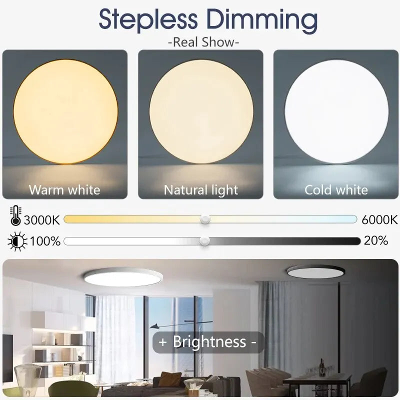 Smart LED Ceiling Light with App Control