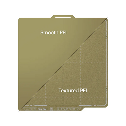 PEI Build Plate for Bambu Lab P1P / P1S – Flexible Spring Steel Sheet