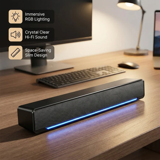 Bluetooth 5.0 Soundbar Speaker