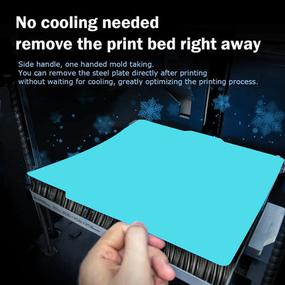 Bambu Lab P2S Build Plate – Double-Sided 257x257mm Heated Bed Print Surface