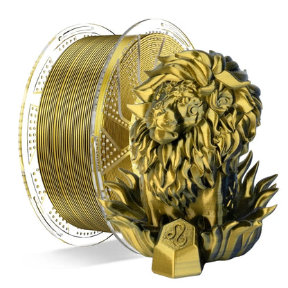 Conjure PLA 1.75mm Black Red Dual Color Filament 1KG