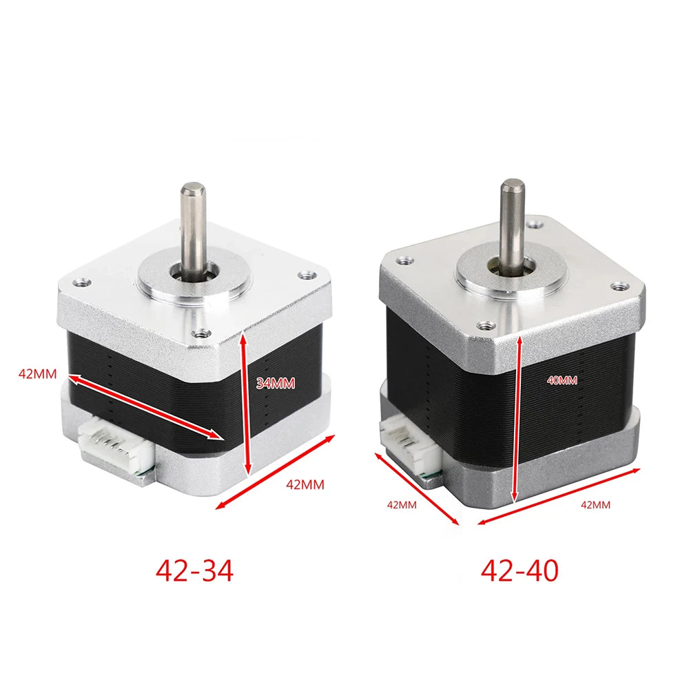 Nema17 Stepper Motor – 42-40 / 42-34 X/Y/Z/E Axis for Ender 3 / Ender 5 / CR-10