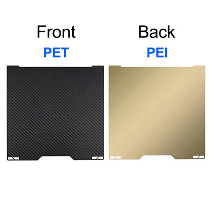Bambu Lab H2D Build Plate – Double-Sided PEI / PEY / PET / PEO 325x355mm