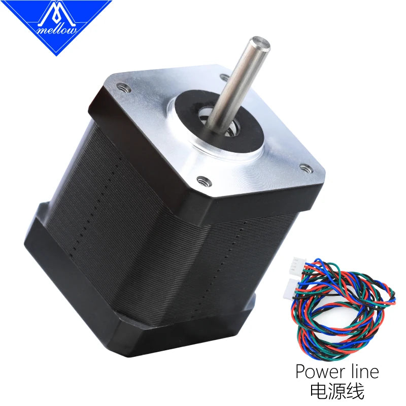 Mellow LDO Super Motor Nema17 42STH48-2804AC – 48mm High-Torque Stepper for Voron / VzBoT / Ender 5 / Prusa
