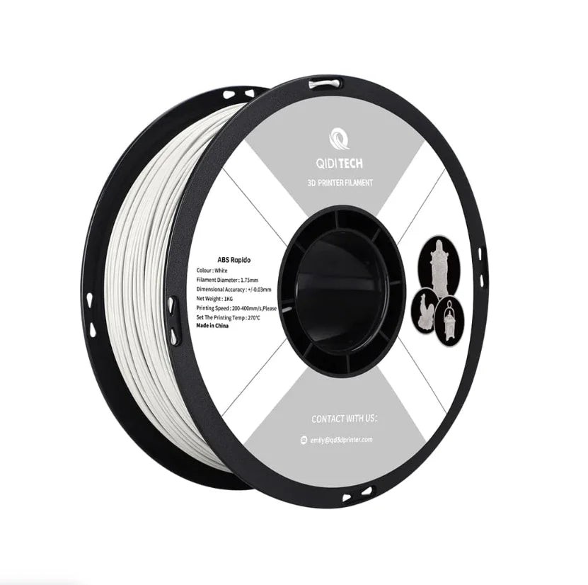 QIDI TECH PLA / ABS Filament 1.75mm – 1kg Spool for FDM 3D Printers