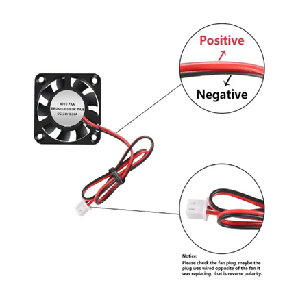 4010 Blower & Axial Cooling Fan – 24V / 12V Replacement Fan for 3D Printers