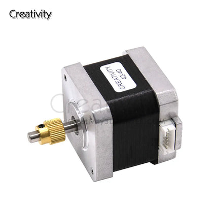 Nema17 Stepper Motor 42-40 with Extruder Gear – X/Y/Z Axis for Ender 3 / Ender 3 V2 / Ender 5 / CR-10