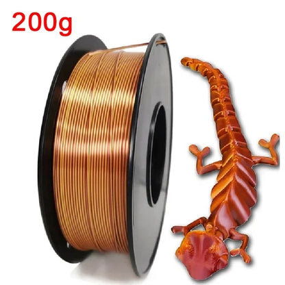 EasyThreed Dual Color Silk PLA Filament 1.75mm – 1kg Multicolor for FDM 3D Printers
