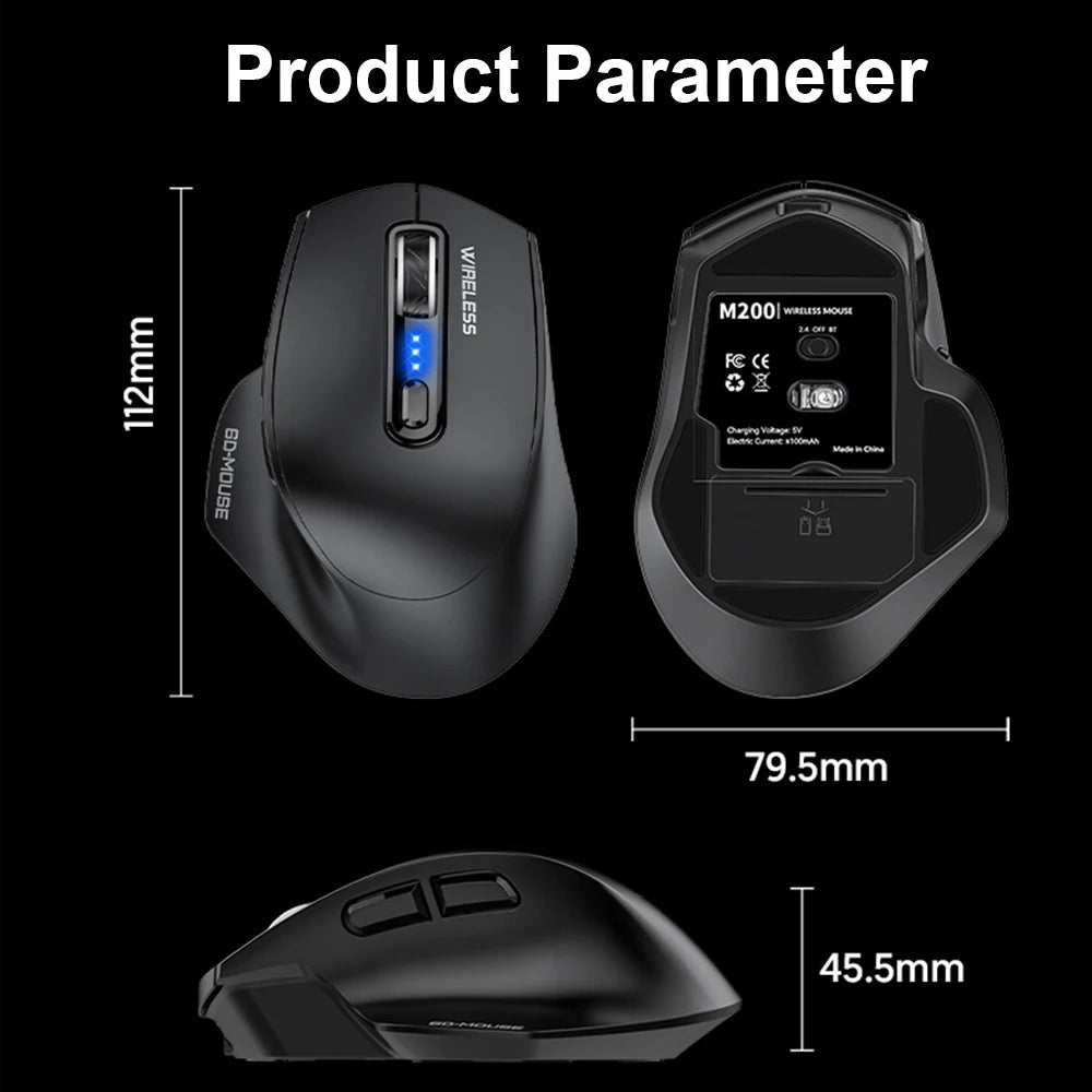 Rechargeable Bluetooth Wireless Mouse