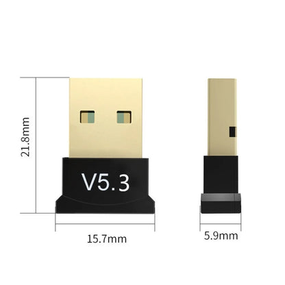 Bluetooth Transmitter USB Wireless Adapter USB Dongle Bluetooth 5.3 USB Bluetooth 5.3 Adapter Adapter Wireless